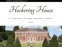 Tablet Screenshot of hockeringhouse.co.uk